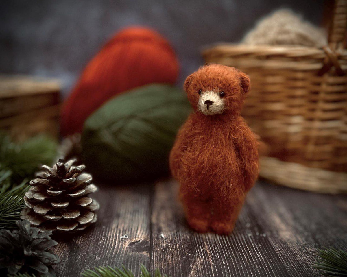 Knitting Toy Pattern “Little Bear Benny”