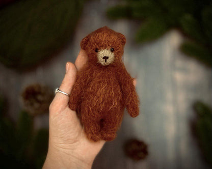 Knitting Toy Pattern “Little Bear Benny”