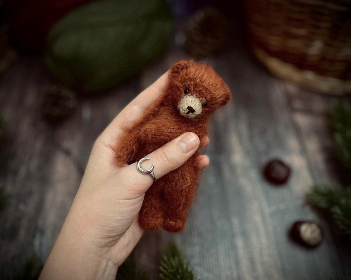 Knitting Toy Pattern “Little Bear Benny”