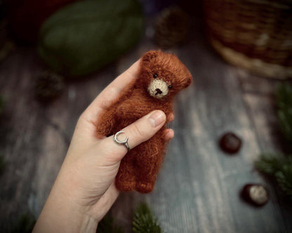 Knitting Toy Pattern “Little Bear Benny”