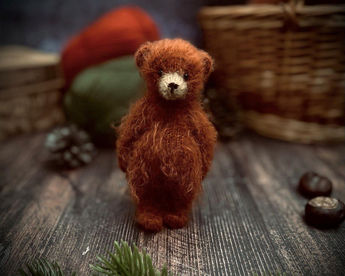Knitting Toy Pattern “Little Bear Benny”