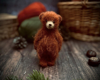 Knitting Toy Pattern “Little Bear Benny”