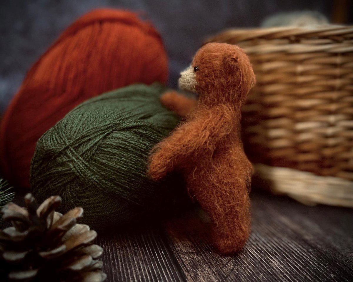 Knitting Toy Pattern “Little Bear Benny”
