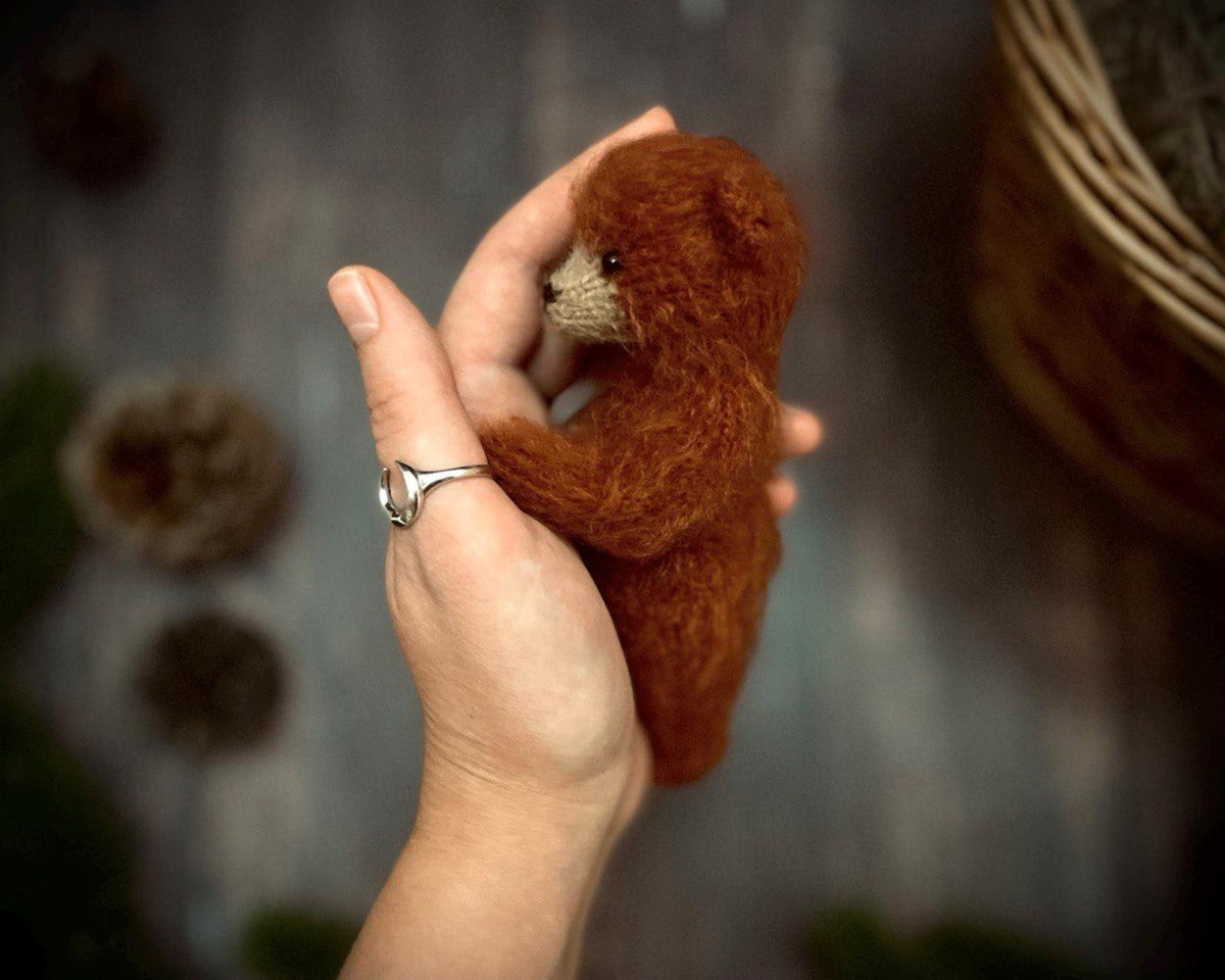 Knitting Toy Pattern “Little Bear Benny”
