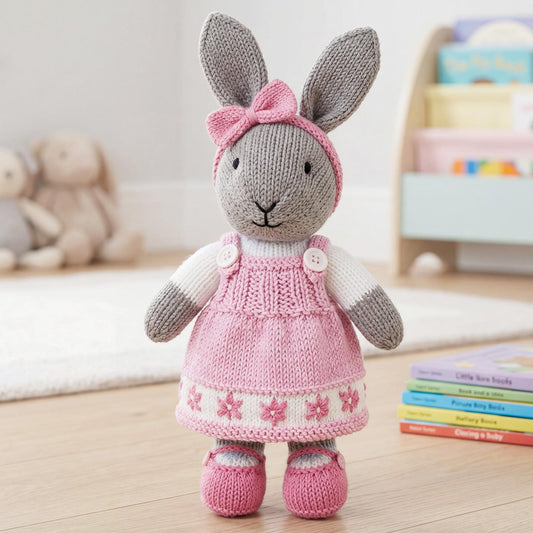 Knitting pattern for a cute Bunny rabbit
