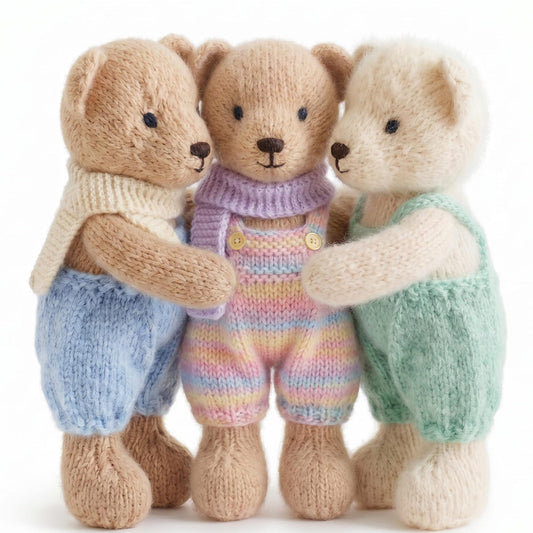 Knitting pattern for bear