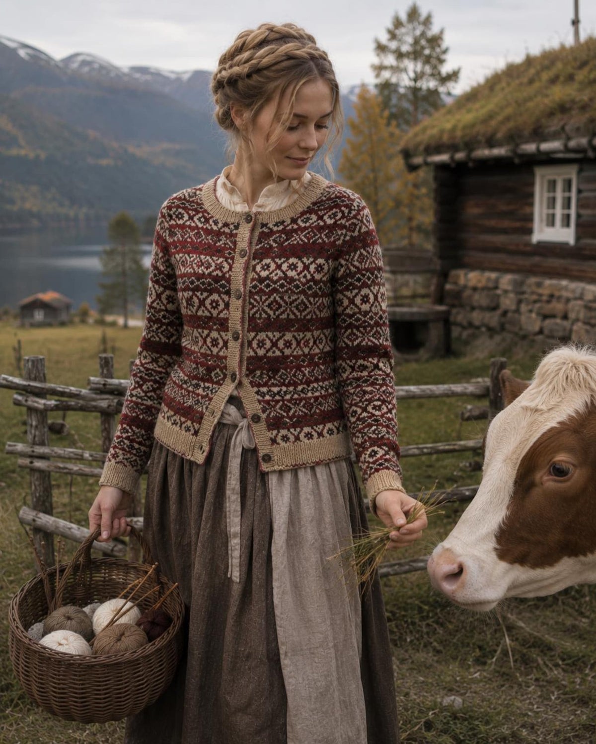 Saga Cardigan Knitting Pattern