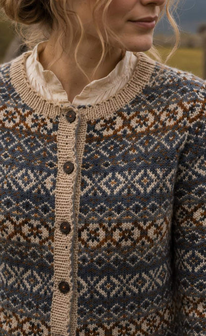 Saga Cardigan Knitting Pattern