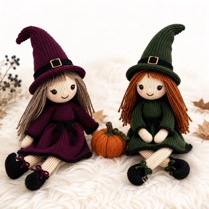 Halloween Witch Knitting Pattern