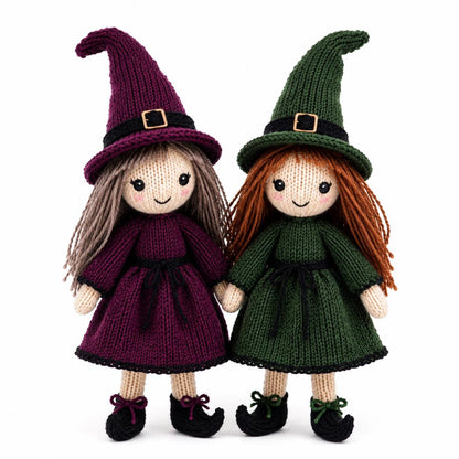 Halloween Witch Knitting Pattern