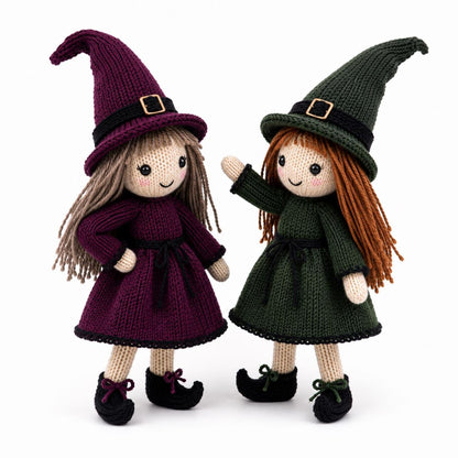 Halloween Witch Knitting Pattern