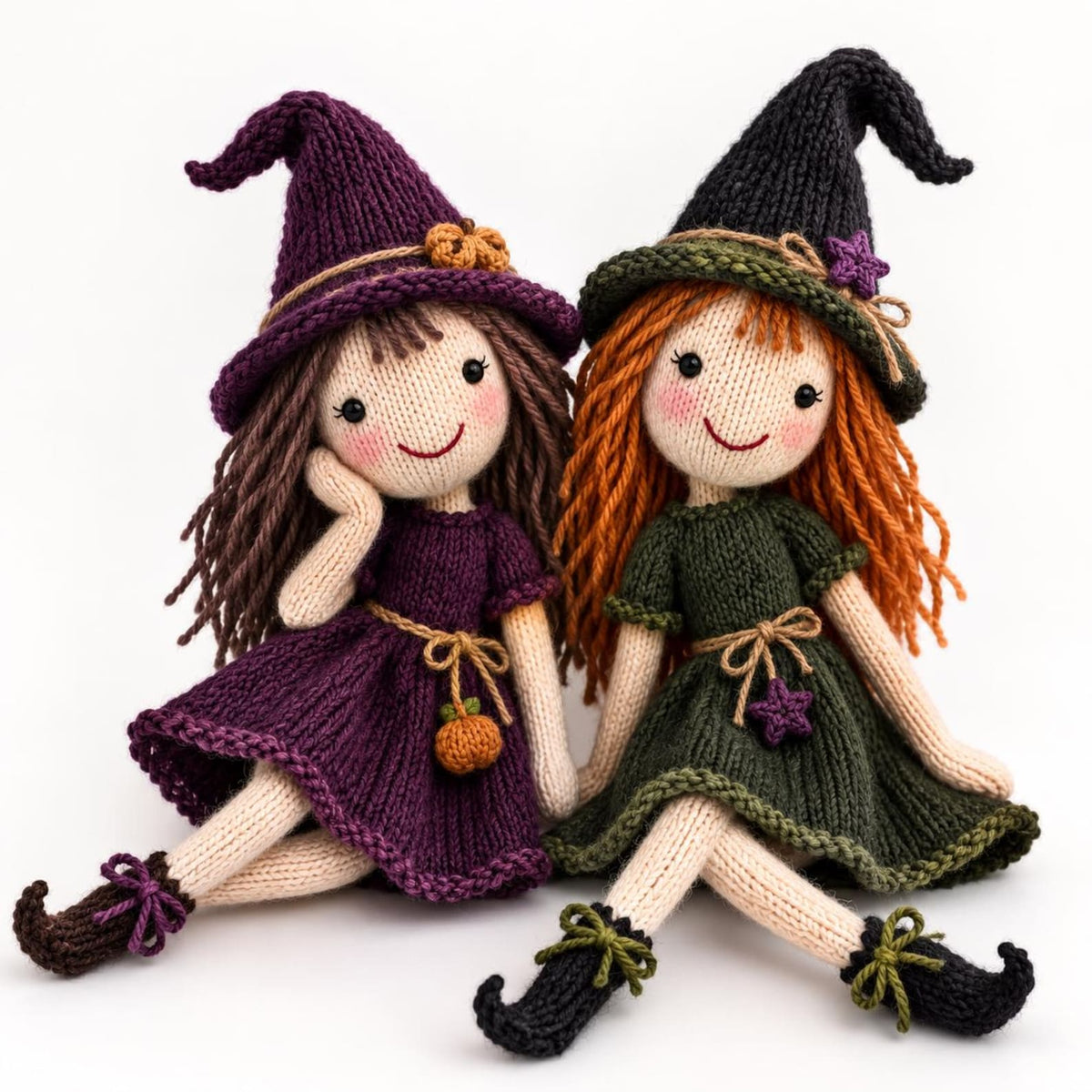 Halloween Witch Knitting Pattern