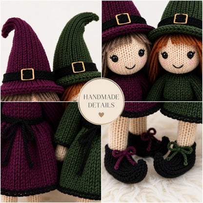 Halloween Witch Knitting Pattern