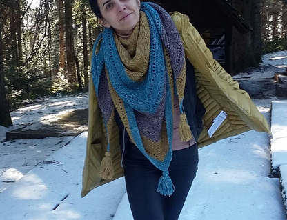 Corfu Shawl Knitting Pattern