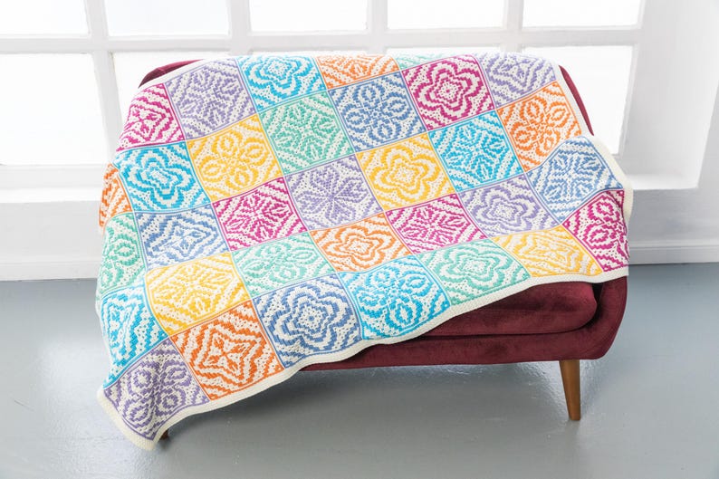 Crochet pattern OFFLINE Blanket