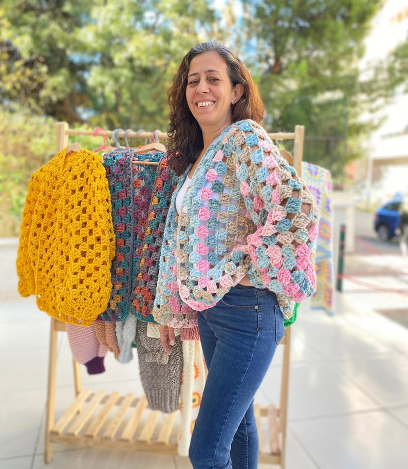 Everyday Use Cardigan, Oversized Cardigan Pattern