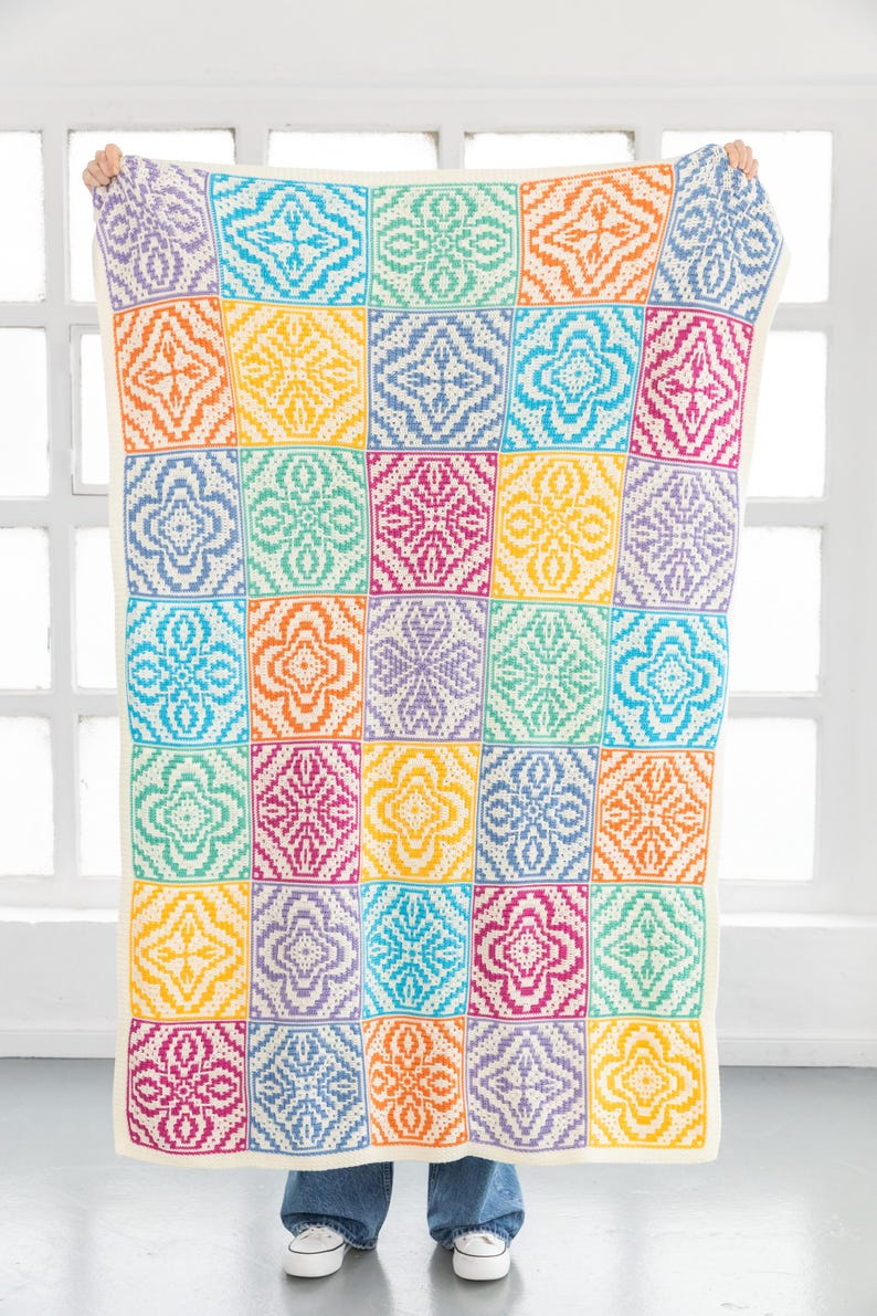 Crochet pattern OFFLINE Blanket