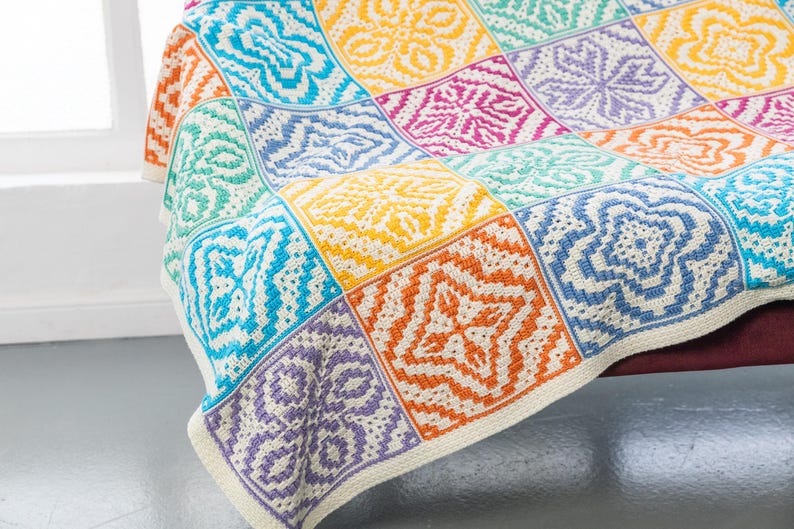Crochet pattern OFFLINE Blanket