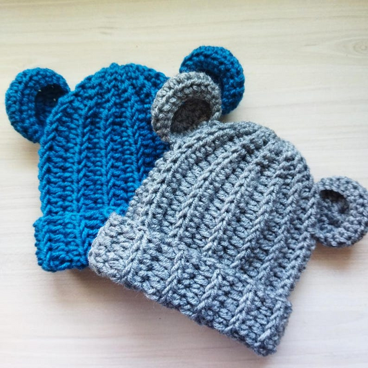 Bear Beanie Crochet Pattern
