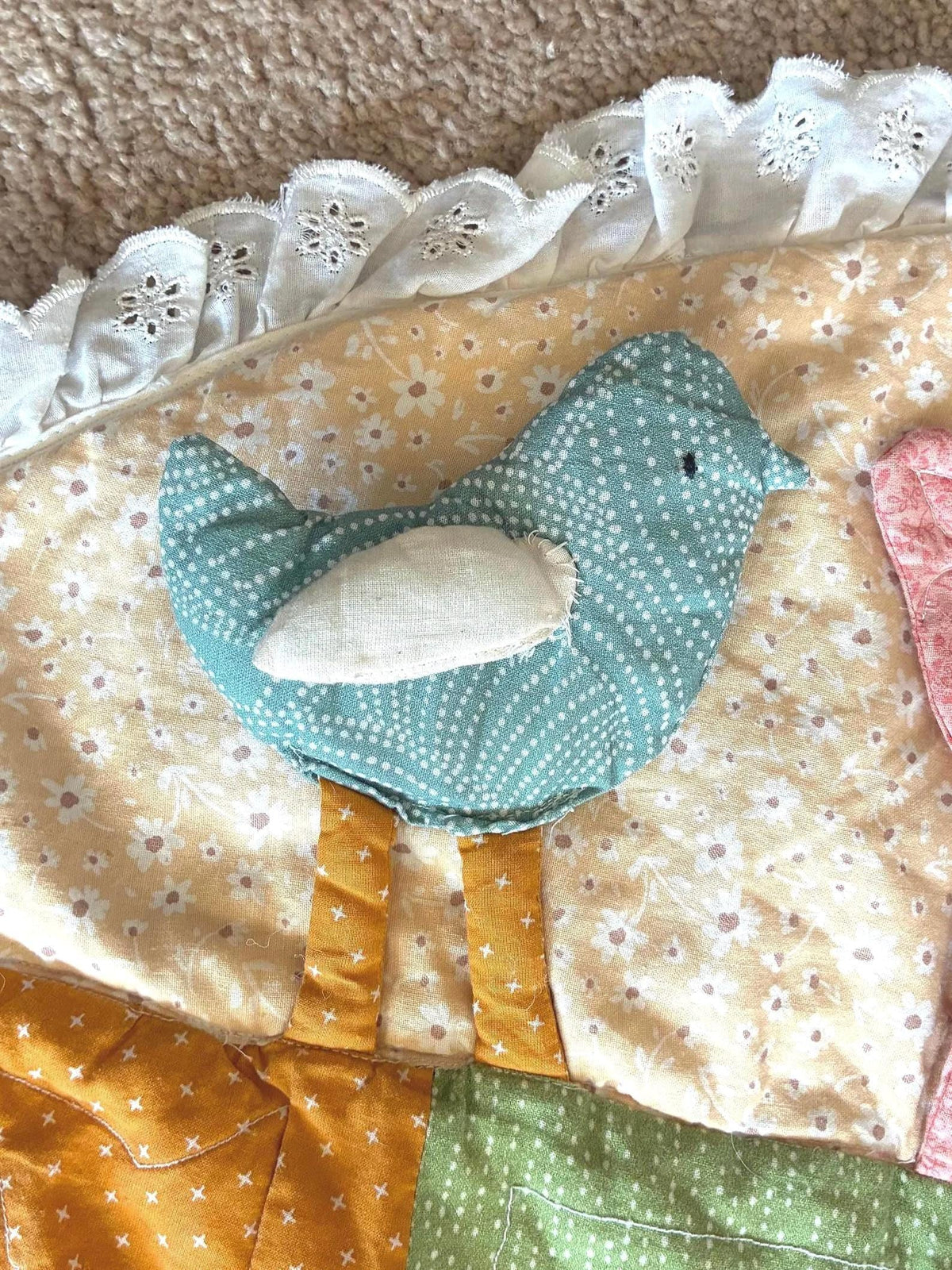 Springtime Baby Play Mat Sewing Pattern