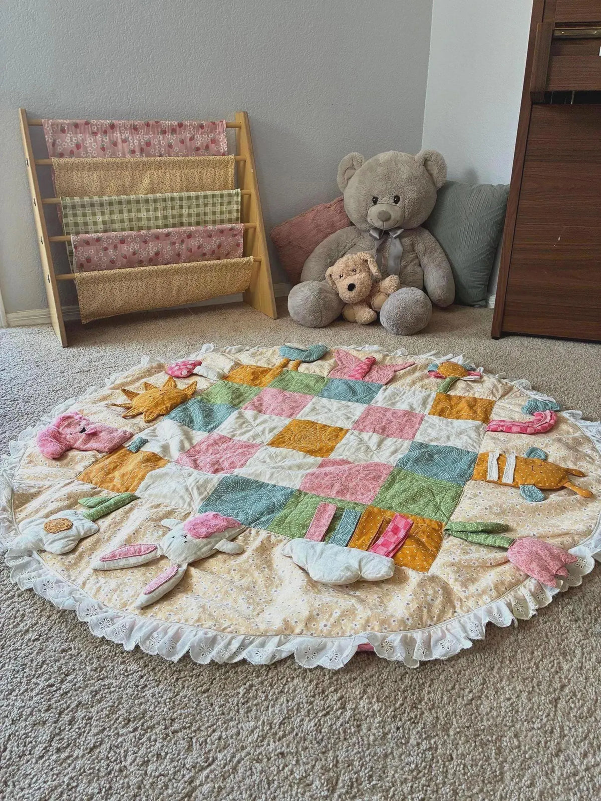 Springtime Baby Play Mat Sewing Pattern