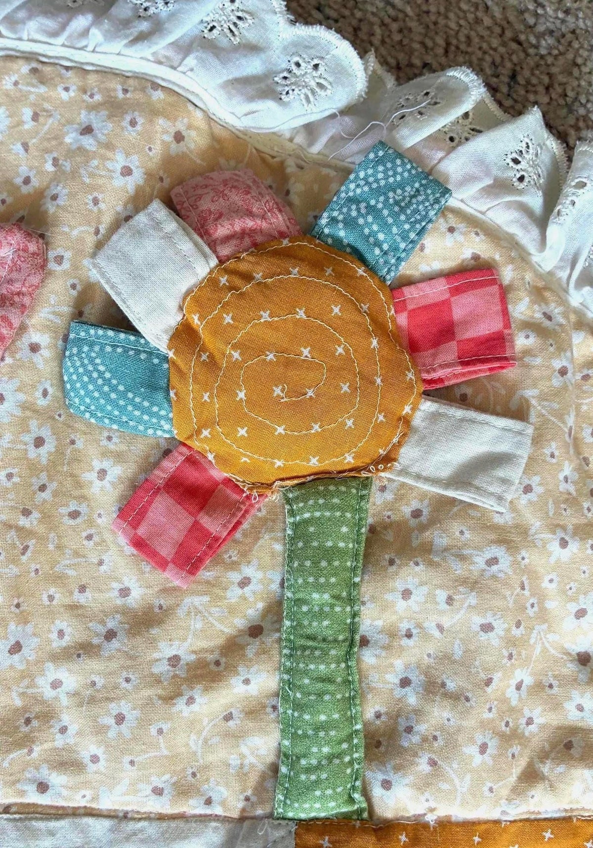 Springtime Baby Play Mat Sewing Pattern