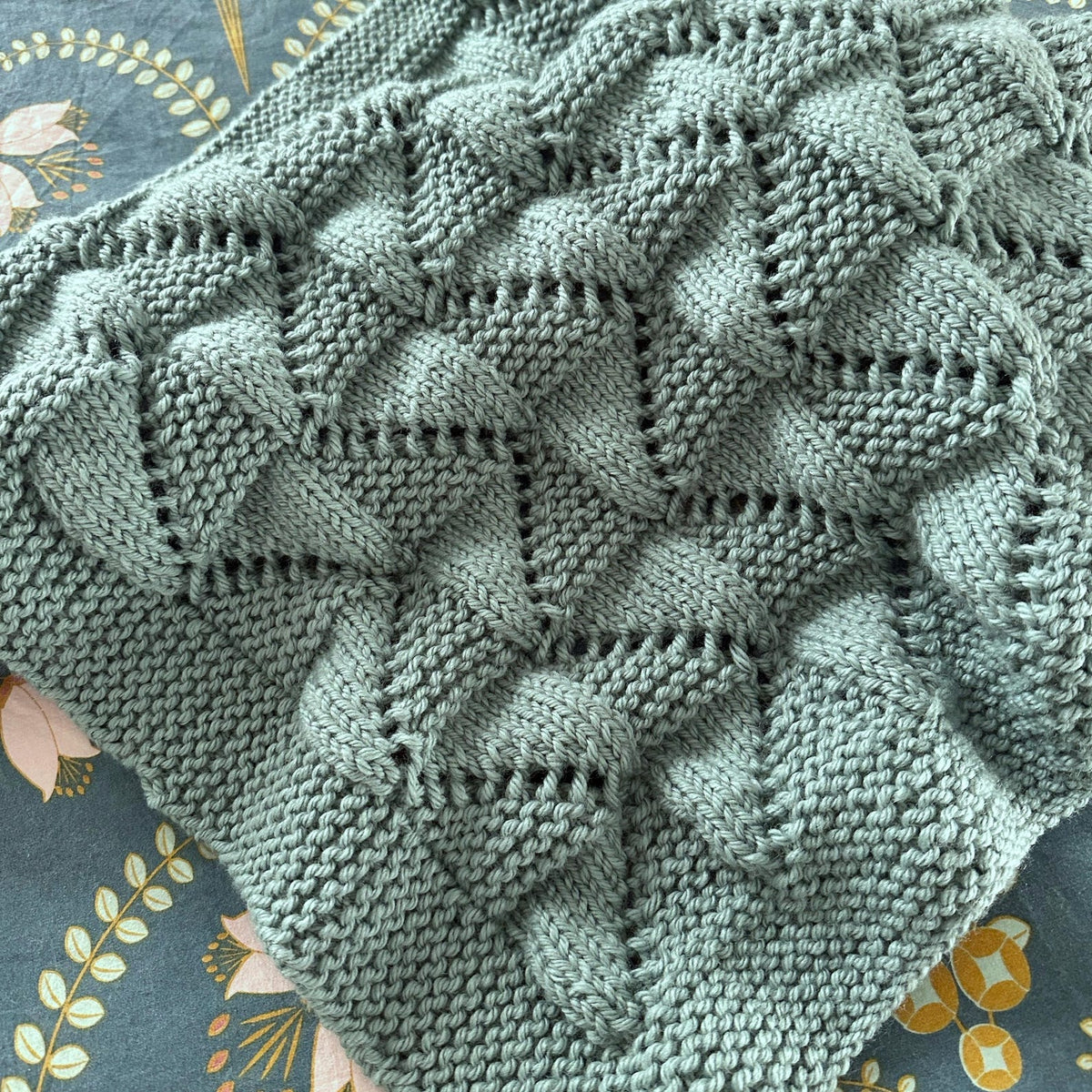 Easy Baby Blanket Knitting PDF g Pattern
