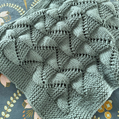 Easy Baby Blanket Knitting PDF g Pattern