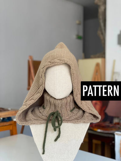 Magical hood knitting pattern