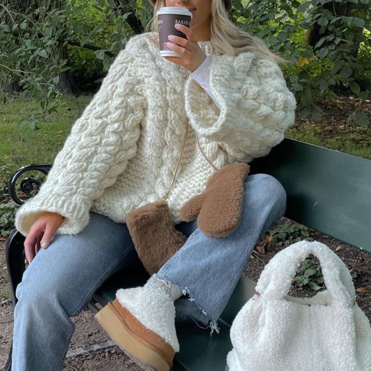 Ludde cable knit sweater, sweater knitting pattern