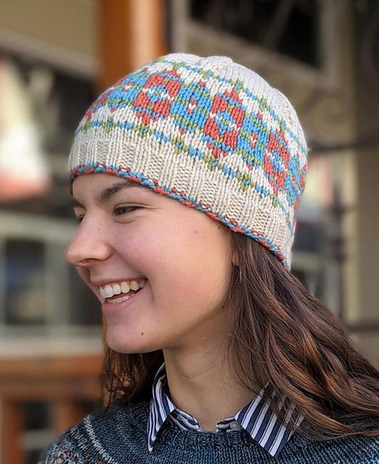 Sea Star Beanie Knitting Pattern PDF For Knitting Pattern