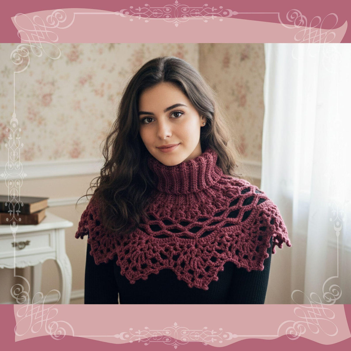 Mystery Cowl Neck Warmer Crochet Pattern