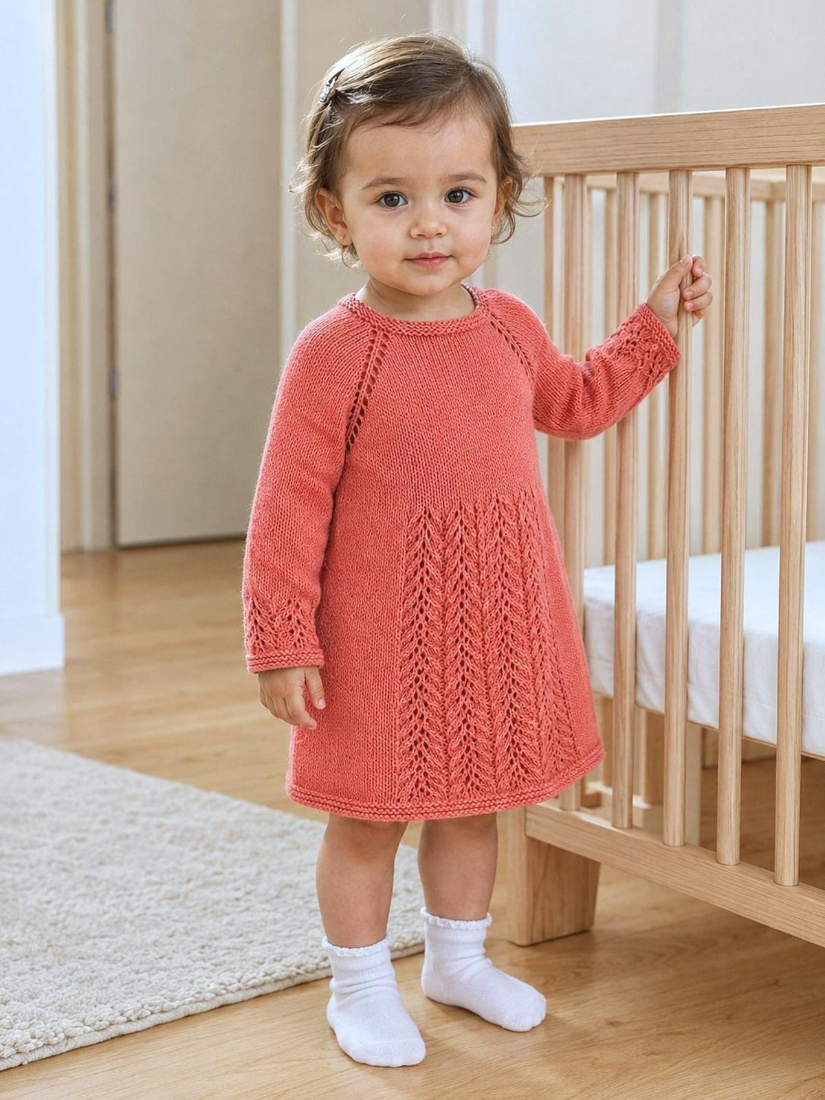Baby Dress Knitting Pattern