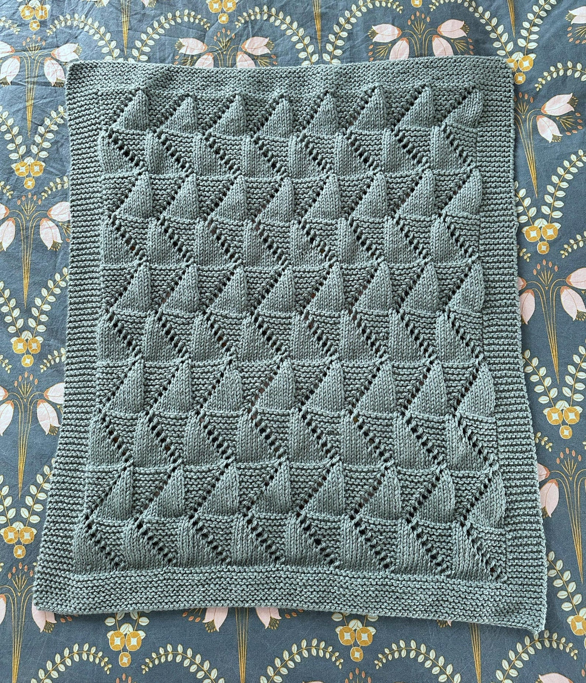 Easy Baby Blanket Knitting PDF g Pattern
