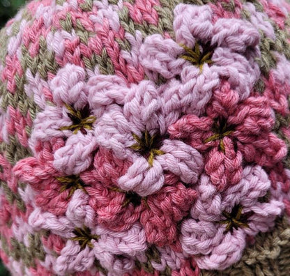 Sakura Beanie Knitting Pattern