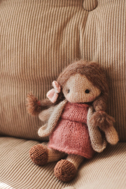 Knitting Pattern Girl toy