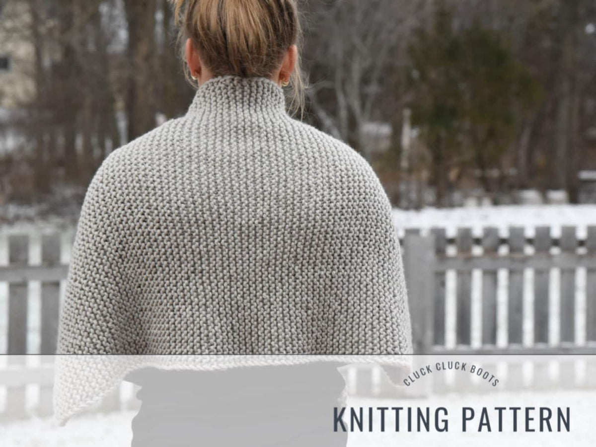 KITTRICK Blanket Wrap Knitting PATTERN