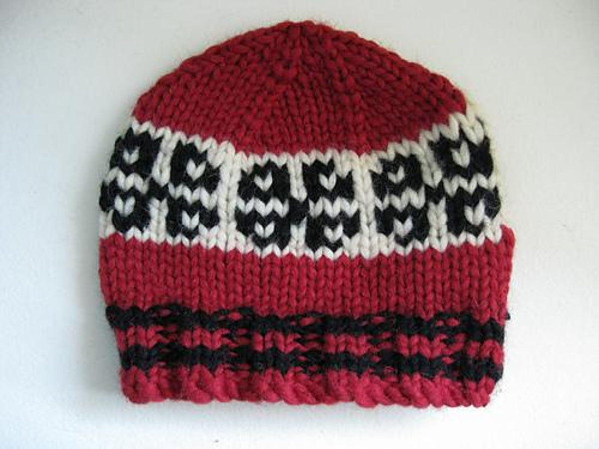 Cowichan Styled Toques Knitting Pattern
