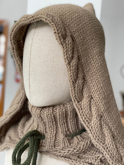 Magical hood knitting pattern
