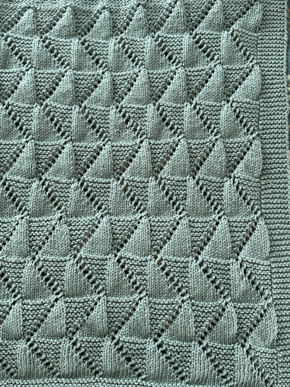 Easy Baby Blanket Knitting PDF g Pattern
