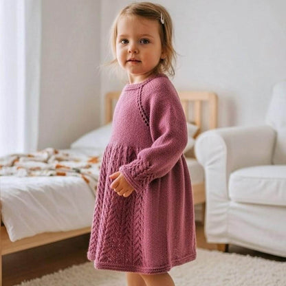 Baby Dress Knitting Pattern