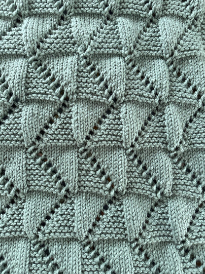 Easy Baby Blanket Knitting PDF g Pattern