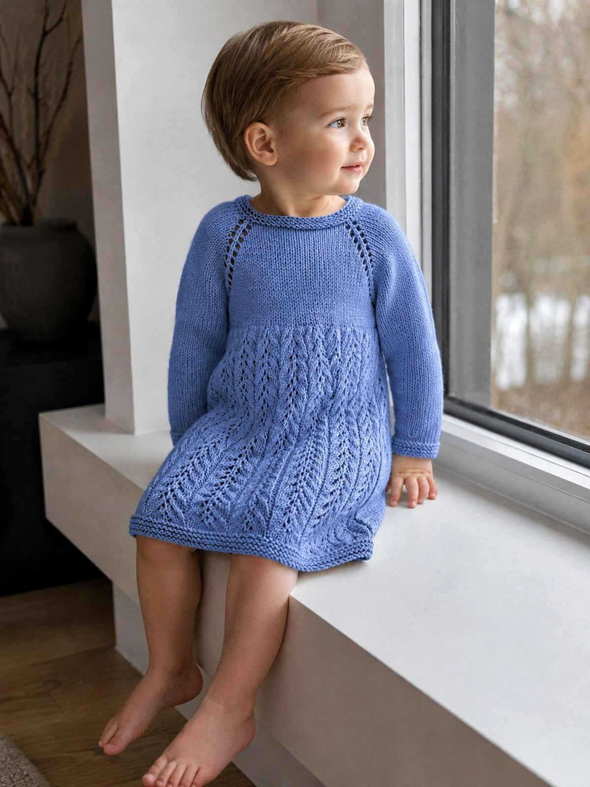 Baby Dress Knitting Pattern