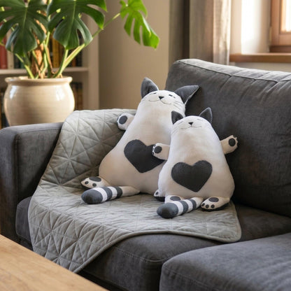Cat Pillow Sewing Pattern PDF