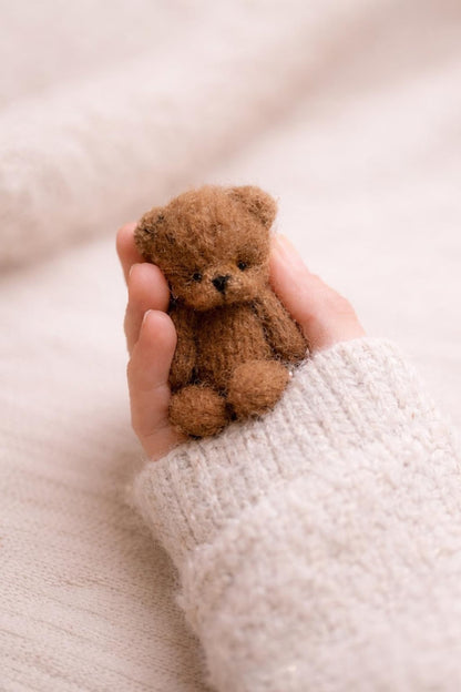 Tiny  Teddy Bear Knitting Pattern