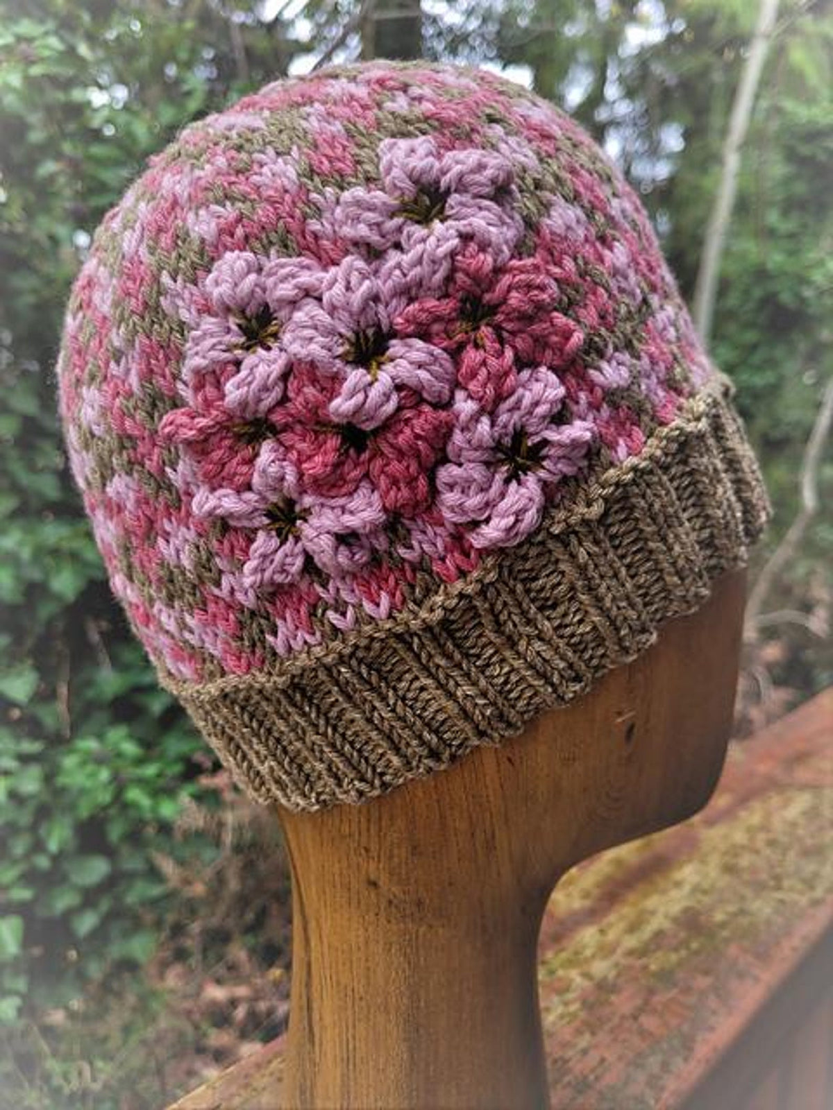 Sakura Beanie Knitting Pattern