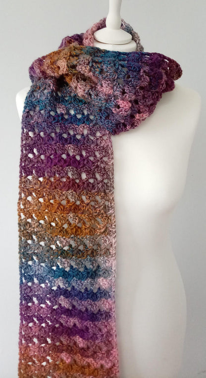 Easy Crochet Scarf Pattern