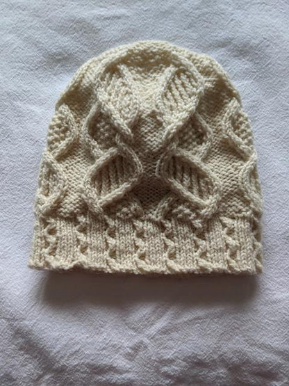 Patchwork Butterfly Cap Knitting Pattern
