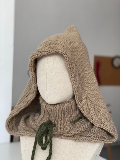 Magical hood knitting pattern