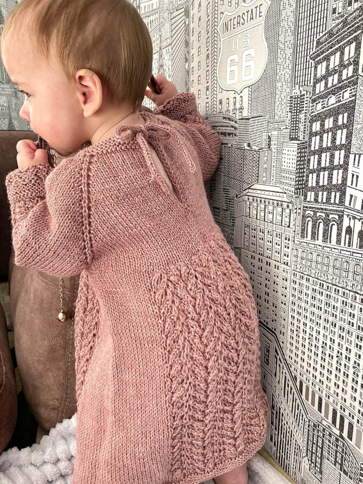 Baby Dress Knitting Pattern